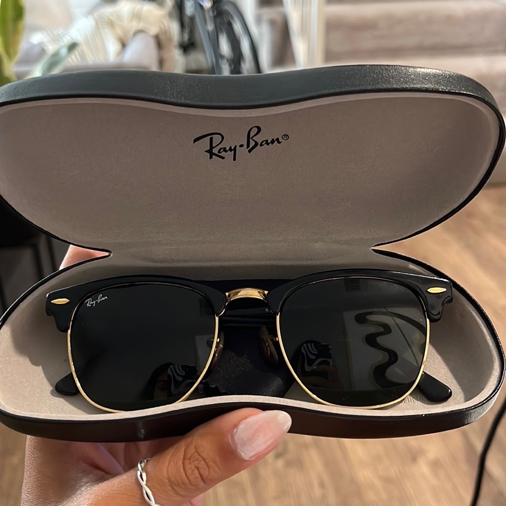 Rayban Clubmaster Black/Gold